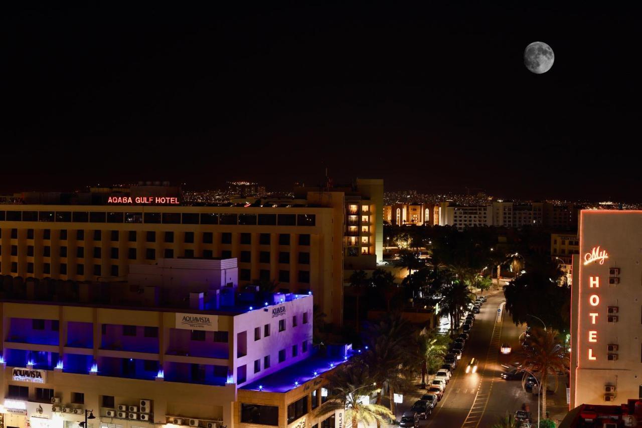 עקבה Al Raad Hotel מראה חיצוני תמונה